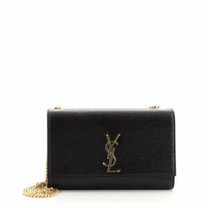 Classic Monogram Crossbody Bag Grainy Leather Medium