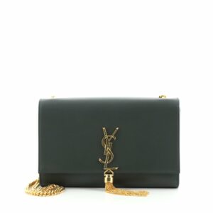 Classic Monogram Tassel Crossbody Bag Leather Medium