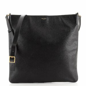 Flat Messenger Leather Large