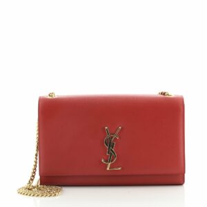 Classic Monogram Crossbody Bag Grainy Leather Medium