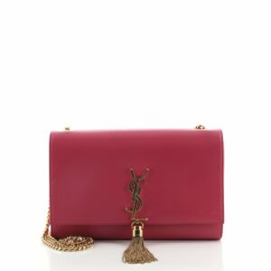Classic Monogram Tassel Crossbody Bag Leather Medium