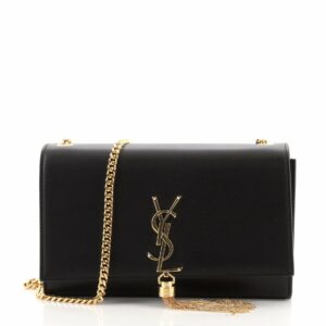 Classic Monogram Tassel Crossbody Bag Leather Medium