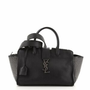 Monogram Cabas Downtown Leather with Studded Leather Baby