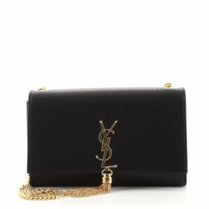 Classic Monogram Tassel Crossbody Bag Leather Medium