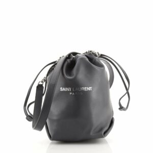 Teddy Bucket Bag Leather Mini