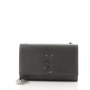 Classic Monogram Crossbody Bag Grainy Leather Medium