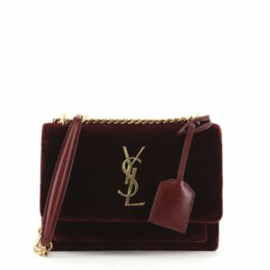 Sunset Shoulder Bag Velvet Small