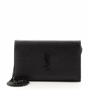 Classic Monogram Wallet on Chain Leather