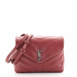 LouLou Shoulder Bag Matelasse Chevron Leather Toy