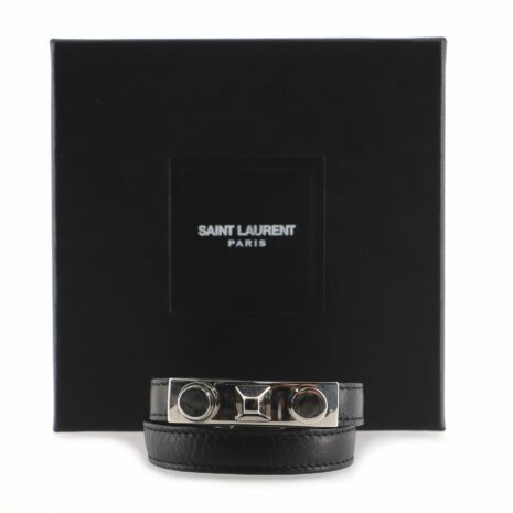 77504-332_20Saint_20Laurent_203_20Clous_20Bracelet_20Leather_20a_2D_0003
