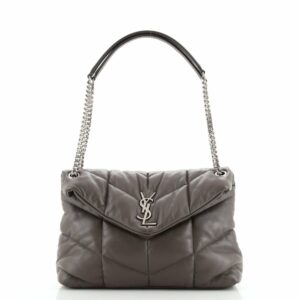 LouLou Puffer Shoulder Bag Quilted Leather Small