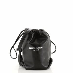 Teddy Bucket Bag Leather Mini