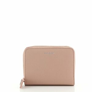 Rive Gauche Zip Around Wallet Leather Compact