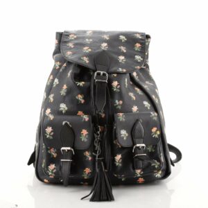 Festival Backpack Printed Leather Medium