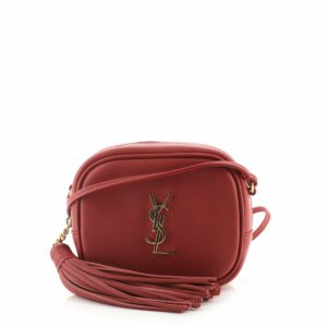 Classic Monogram Blogger Crossbody Bag Leather Small