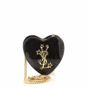 Love Heart Chain Bag Patent Mini
