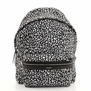 City Backpack Printed Canvas
