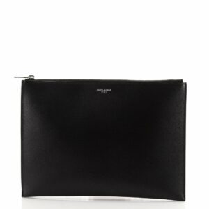 Zip Pouch Leather Medium