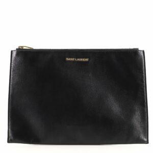 Zip Pouch Leather Medium