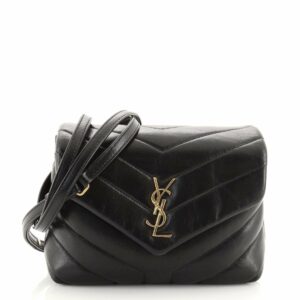 LouLou Shoulder Bag Matelasse Chevron Leather Toy