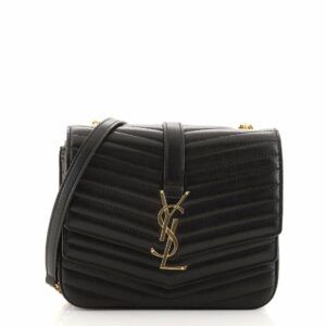 Sulpice Flap Bag Matelasse Chevron Leather Small