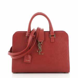 Monogram Cabas Leather Small