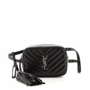 Lou Belt Bag Matelasse Chevron Leather
