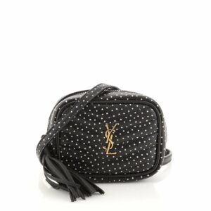 Lou Camera Bag Printed Matelasse Chevron Leather Baby
