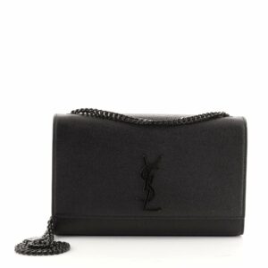 Classic Monogram Crossbody Bag Grainy Leather Medium