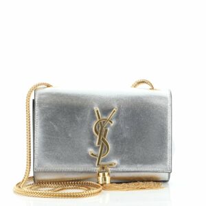 Classic Monogram Tassel Crossbody Bag Leather Small