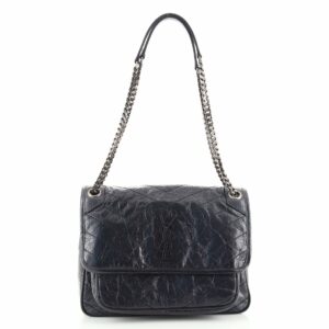 Niki Chain Flap Bag Matelasse Chevron Leather Medium