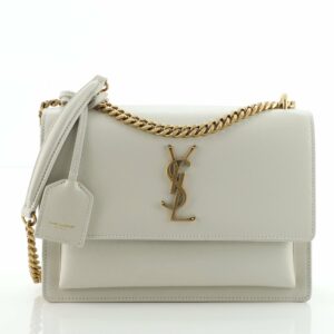 Sunset Crossbody Bag Leather Medium