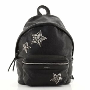 City Backpack Studded Leather Mini