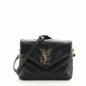 LouLou Shoulder Bag Matelasse Chevron Leather Toy