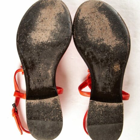 Bottega-Veneta-Red-Leather-Floral-Sandals-35.5-Sale_69975G Bottega-Veneta-Red-Leather-Floral-Sandals-35.5-Sale_69975G