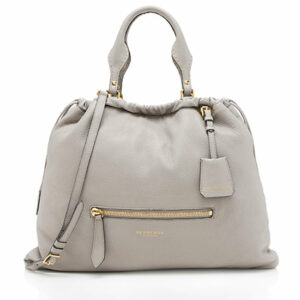 Burberry Heritage Grain Leather Big Crush Tote