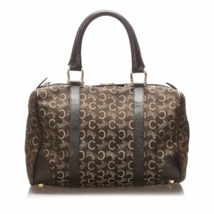 Celine Canvas C Macadam Boston Bag (SHG-10655)