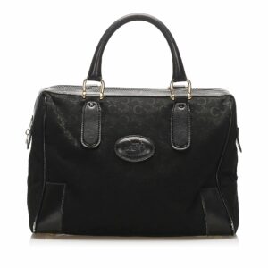 Celine C Macadam Canvas Boston Bag (SHG-15891)