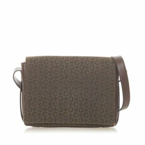 Celine C Macadam Canvas Crossbody Bag (SHG-19750)