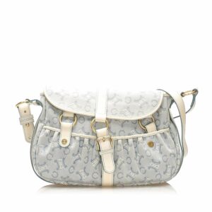 Celine C Macadam Canvas Shoulder Bag (SHG-15257)
