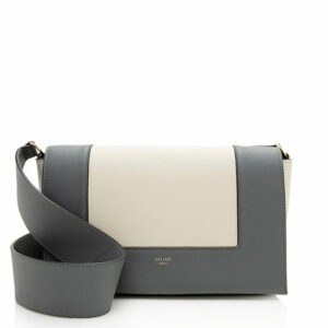 Celine Calfskin Frame Medium Shoulder Bag