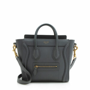 Celine Calfskin Nano Luggage Tote (SHF-12257)