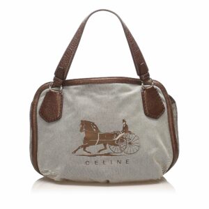 Celine Carriage Canvas Tote Bag (SHG-14139)