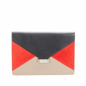 Celine Leather Diamond Clutch (SHG-12495)