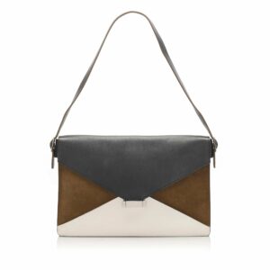 Celine Diamond Leather Shoulder Bag (SHG-10828)