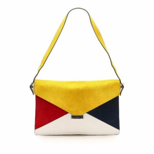 Celine Diamond Leather Shoulder Bag (SHG-15133)