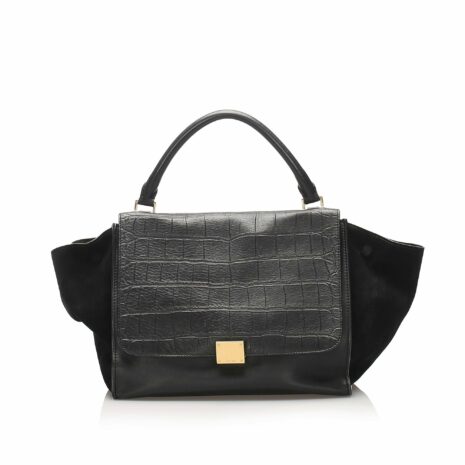 Celine-Embossed-Trapeze-Leather-Satchel_125155_front_0_parent