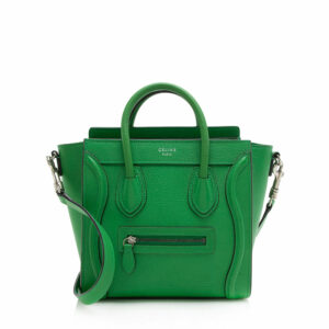 Celine Grained Calfskin Nano Luggage Tote (SHF-11724)