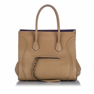 Celine Leather Phantom Luggage Tote (SHG-10584)