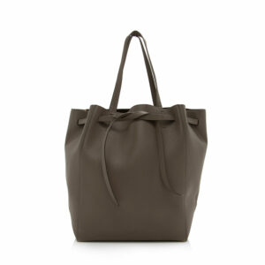 Celine Leather Cabas Phantom Medium Tote (SHF-14339)